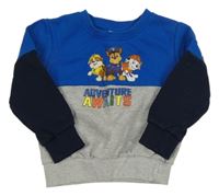 Modro-šedá mikina - Tlapková Patrola Nickelodeon