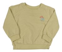 Písková mikina s potiskem M&S