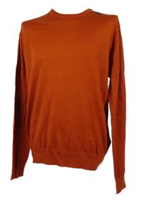 Nové - Pánský červený svetr s náloketníky Hackett 