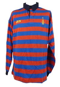 Nové - Pánské červeno-modré pruhované polo triko PF Sports