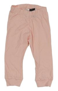 Světlerůžové lehké tepláky H&M