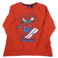 Červené triko se sobem Lupilu