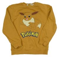 Hořčicová mikina s Pokémonem H&M