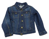 Tmavomodrá riflová bunda Pocopiano