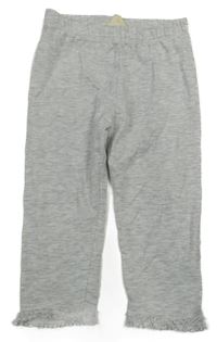 Světlešedé melírované capri legíny H&M