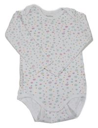 Bílo-barevné květované body Impidimpi