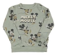 Mátová mikina s Mickeym C&A