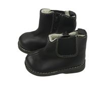 Čokoládové zateplené polokozačky H&M vel.19
