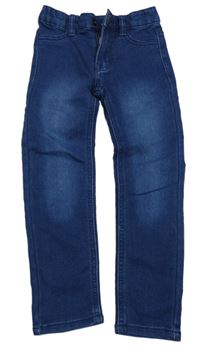 Tmavomodré teplákové skinny rifle Impidimpi