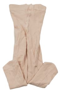 Světlerůžové punčocháče H&M