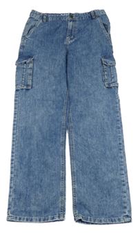 Modré cargo loose fit rifle C&A