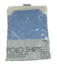 Nové - 3x - Modré polo tričko St. Bernard