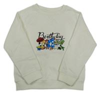 Smetanová narozeninová mikina - Toy story Primark