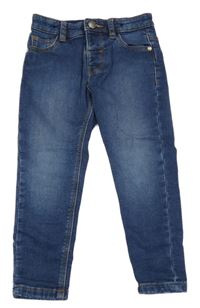 Modré teplákové skinny rifle M&S