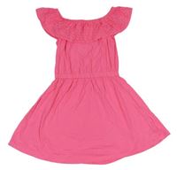 Neonově růžové šaty Primark 