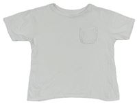 Bílé tričko s kapsou Primark