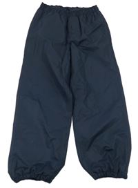 Tmavomodré šusťákové kalhoty TCM 