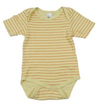 Žluto-oranžové pruhované body C&A