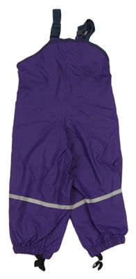 Purpurové nepromokavé laclové kalhoty Playshoes