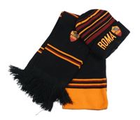 Nové - 2Set - Černo-vínovo-oranžová fotbalová čepice+ šála