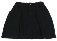 Černá chino riflová sukně RESERVED