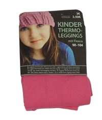 Nové - růžové thermo punčochové legíny 