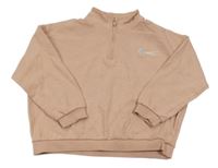 Pudrová oversize mikina s kometou John Lewis