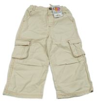 Nové - světlebéžové cargo rifle Happy Puppy 