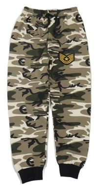 Army-černé tepláky 