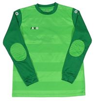 Zeleno-tmavozelený sportovní dres s logem Jako 