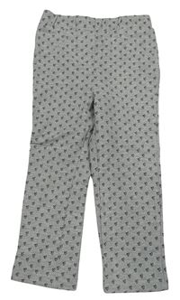 Šedé melírované tregíny se srdíčky Topomini