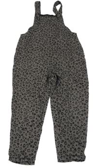 Tmavošedé lehké laclové rifle s leopardím vzorem Next