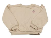 Světlerůžová mikina s jahodou a volánky M&S