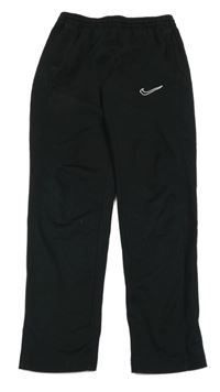Černé sportovní tepláky s logem Nike