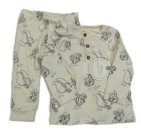 Nové - 2set - Krémové triko s Disney postavami + lehké tepláky Disney