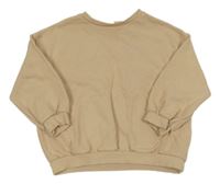 Béžová oversize mikina Zara