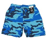 Nové - modré army teplákové kraťasy Pep&Co