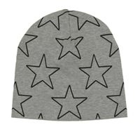 Šedá bavlněná čepice s hvězdami H&M