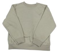 Béžová mikina s výšivkou Primark