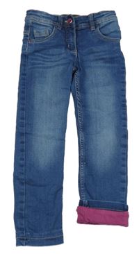 Modré podšité skinny rifle Impidimpi