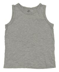 Šedý melírovaný nátělník H&M