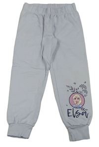 Světlemodré tepláky s Elsou Disney