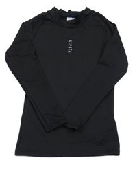 Černé funkční triko Kipsta 