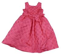 Fuchsiové puntíkaté šaty Mayoral