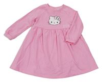 Růžové teplákové šaty s Hello Kitty 
