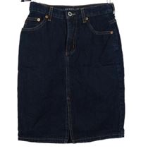 Dámská tmavomodrá riflová sukně Guess 