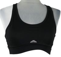 Dámský černý sportovní crop top H&M