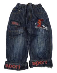 Tmavomodré rifle se Spidermanem