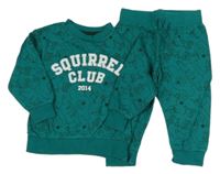 2set- smaragdová mikina s Hej Hafí 