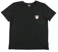 Černé sportovní funkční tričko DEUTSCHLAND Crivit